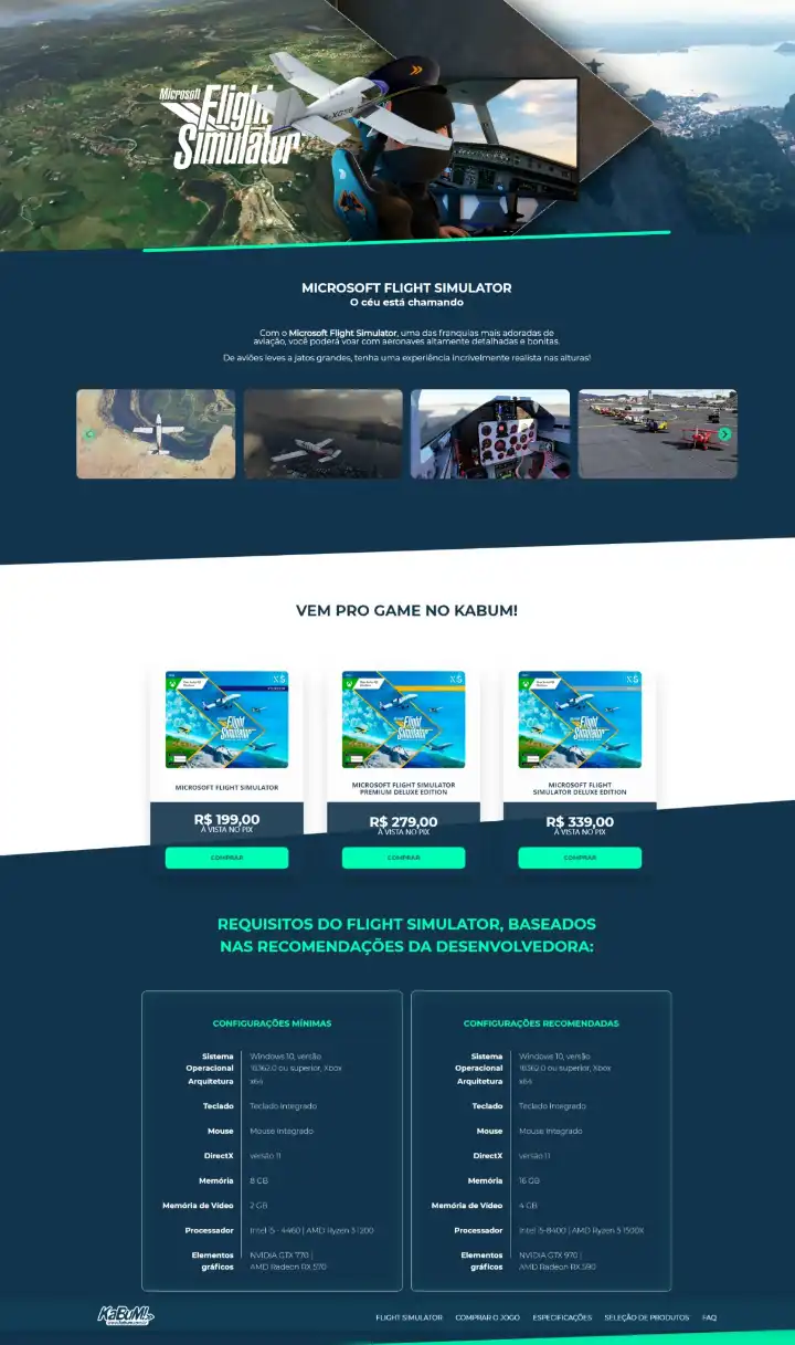 site - flightsimulator | Bruno Francisco