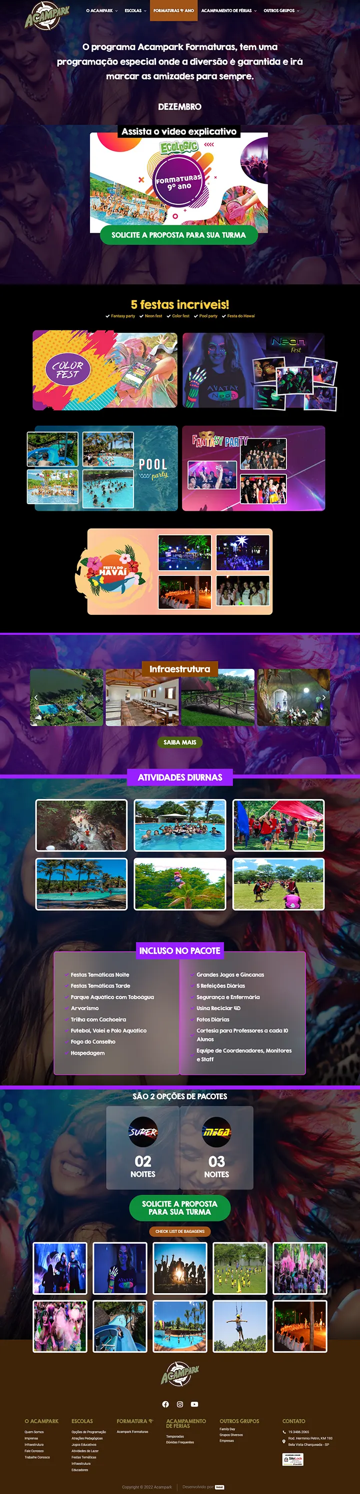 site - formaturas | Bruno Francisco