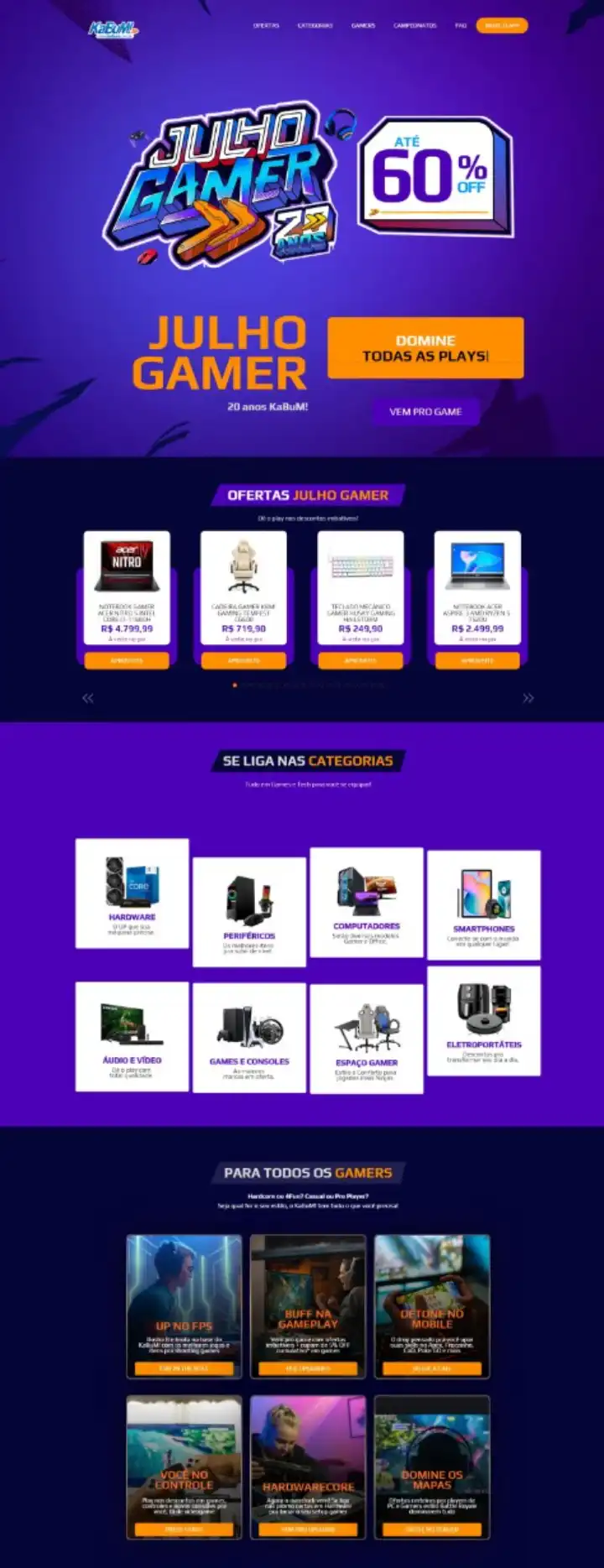 site - julhogamer | Bruno Francisco