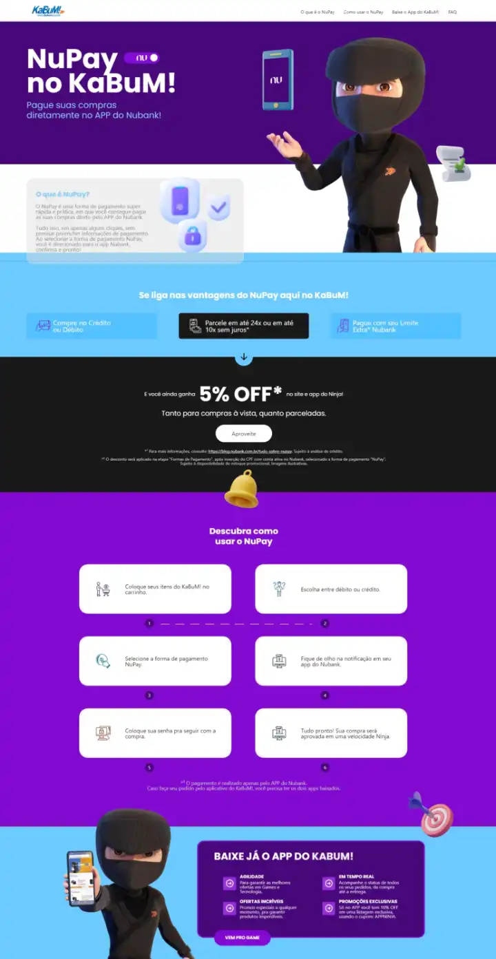 site - nupay | Bruno Francisco