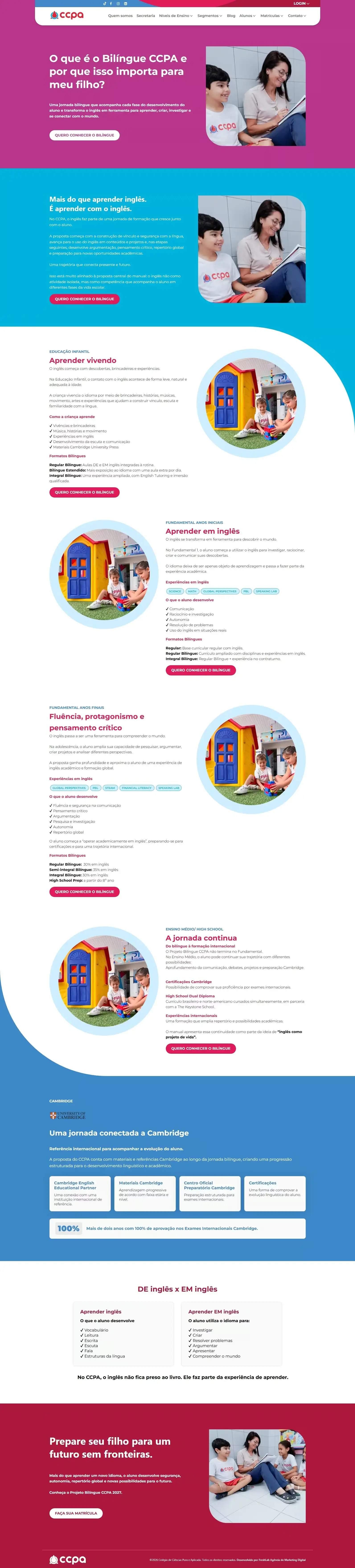 site - Landing Page - Bilingue | Bruno Francisco