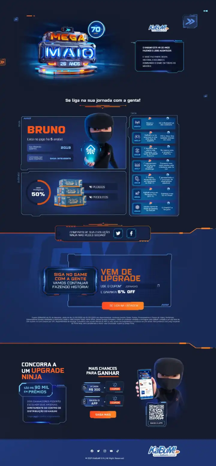 site - jornadaninja | Bruno Francisco