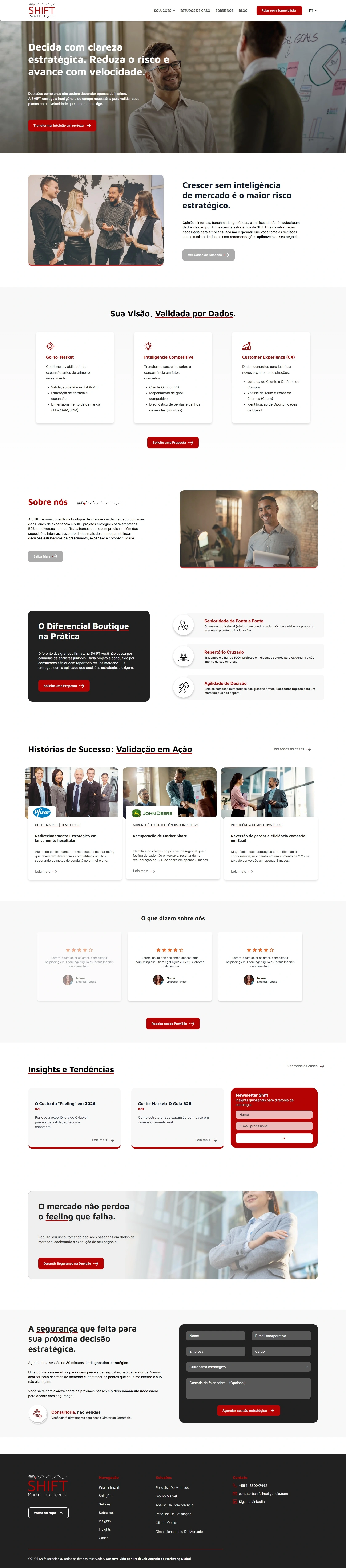 site - Shift Inteligencia de Mercado | Bruno Francisco